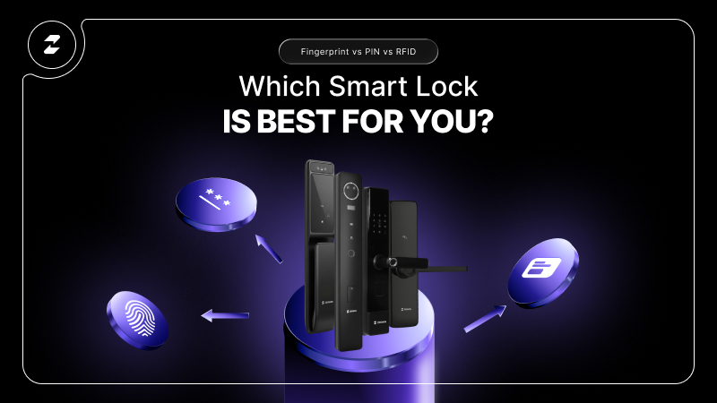Fingerprint vs PIN vs RFID - Which Smart Lock Is Best for You?