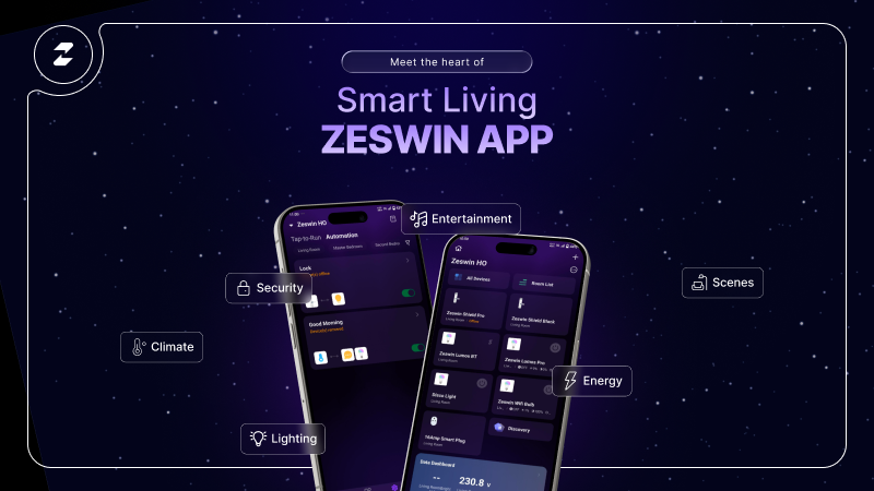 Meet the Heart of Smart Living: The Zeswin App