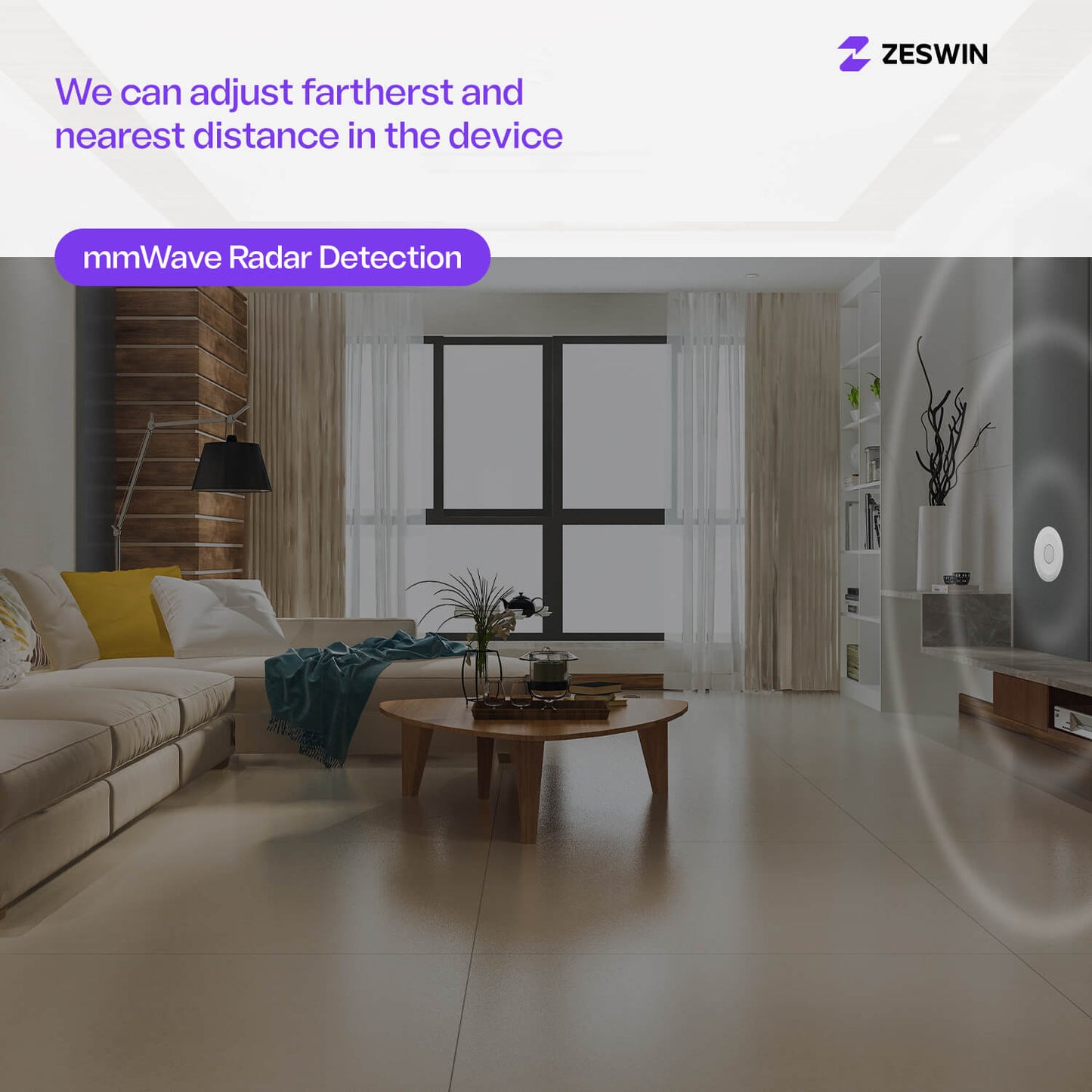 Zeswin S3 Smart Motion Sensor