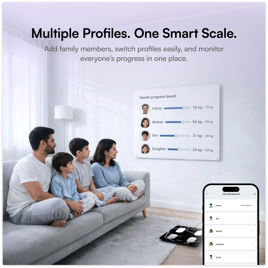 Metrics Plus Smart Weighing Scale